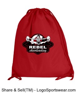 rebel cheer drawsting bag Design Zoom